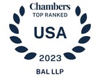 BAL Achieves Top Ranking in New Chambers USA Guide: "Outstanding Team with a Stellar Track Record"