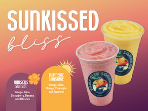 Surf City Squeeze Unleashes a Burst of Summer Flavors with their New Sunkissed Bliss Smoothies