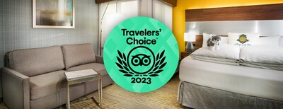 Staypineapple receives 2023 Tripadvisor Travelers' Choice Awards brand-wide.