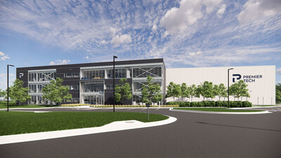 Facade of Premier Tech's new facility in Montgomery, Alabama (CNW Group/Premier Tech ltée)