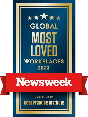 Teleperformance was named among Newsweek’s llst of Top 100 Global Most Loved Workplaces for 2023