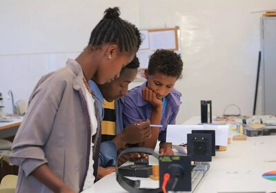 Helping the youth of Africa to develop their skills and pursue STEM-related fields.