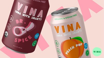 The organic beverage makes soda both a fun and smart choice with ingredients that benefit the brain-gut connection. Vina is now available on shelves at over Sprouts 390 stores across the country!