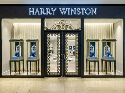 Salão Harry Winston no Deji Plaza em Nanjing (PRNewsfoto/Harry Winston, Inc.)