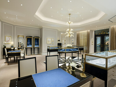 Salão Harry Winston no Deji Plaza em Nanjing (PRNewsfoto/Harry Winston, Inc.)