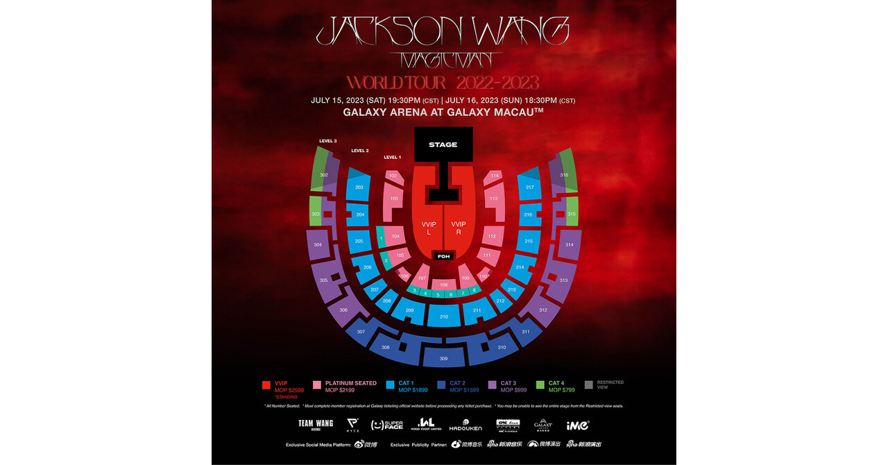 Jackson Wang MAGIC MAN World Tour Magic Man Tour 2023 Concert -  Finland