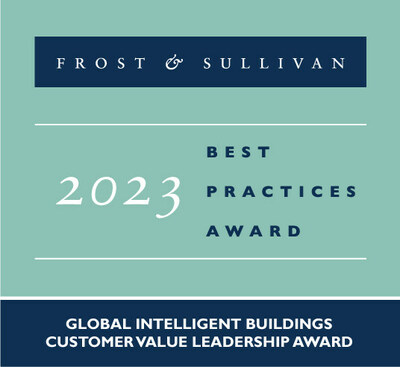 2023 Global Intelligent Buildings Customer Value Leadership Award