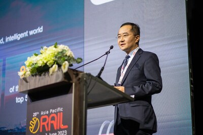 Xiang Xi, Vice President of Aviation & Rail BU, Huawei (PRNewsfoto/Huawei)