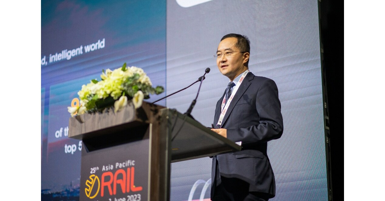 Huawei Unveiled Future Railway Smart Solutionsat Asia Pacific Rail 2023
