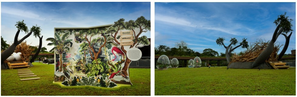 Museum of Fine Arts, Boston and ARTiSTORY debuted an immersive outdoor installation - "Take Flight with Museum of Fine Arts, Boston x Audubon" at the Mandai Wildlife Reserve, Singapore on 19 May 2023 - Vimarsana News