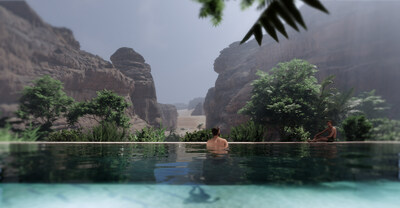 Sharaan Resort Pool (PRNewsfoto/Royal Commission for AlUla)