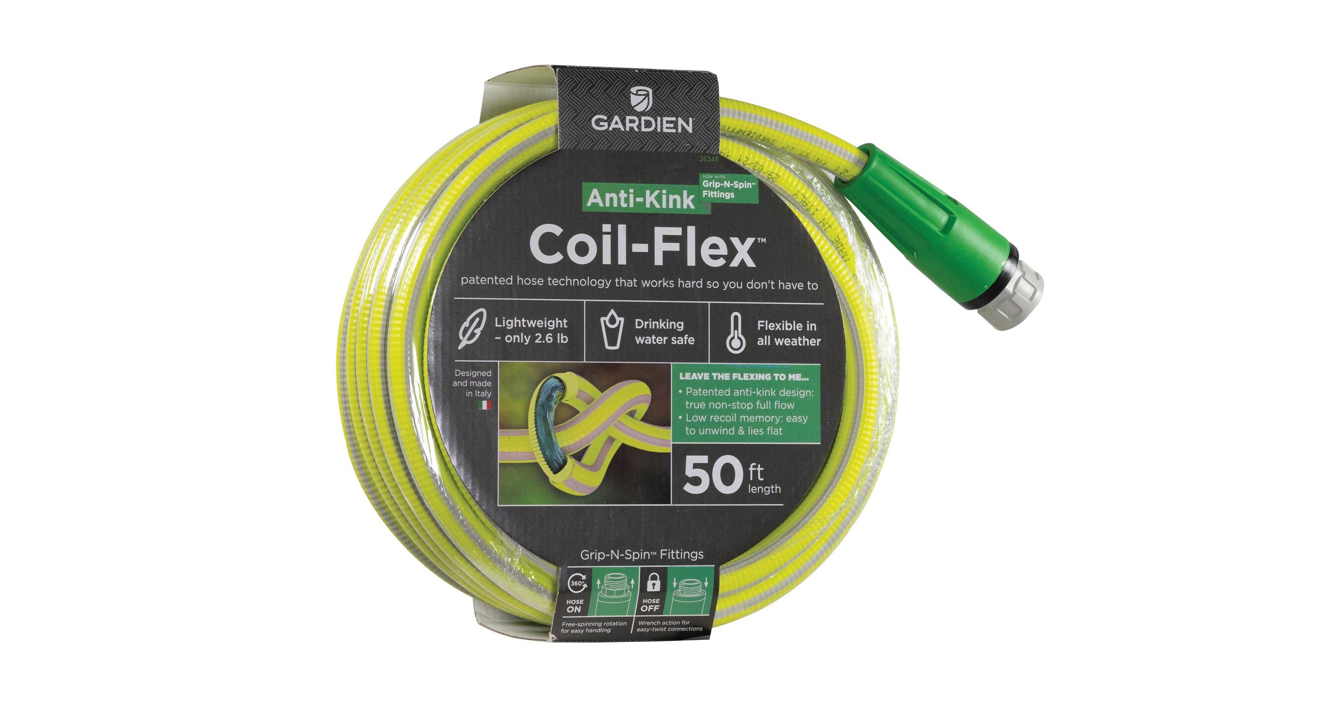 Gardien's CoilFlex™ AntiKink Garden Hose Wins 'Retailer's Choice