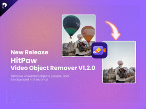 HitPaw Video Object Remover V1.2.0: Enhanced Features for Seamless Object Removal and Enhanced User Experience