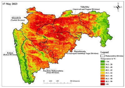 Rising Land Surface Temperature in Maharashtra Poses Urgent Environmental Concerns, According to W-CReS Analysis