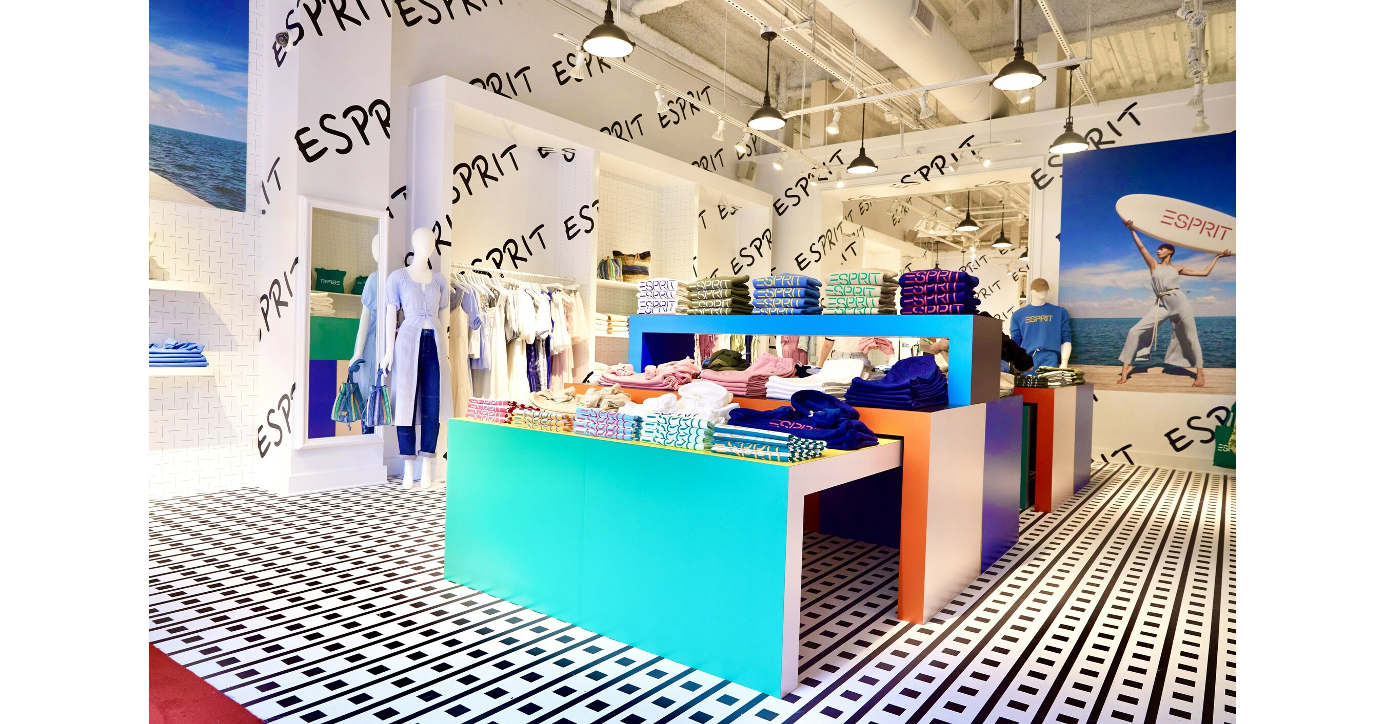 Esprit opens its first pop-up clothing shop in Los Angeles - L.A.