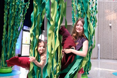 Budding aquanauts can search for sea creatures in the Kelp Forest, explore the lost world of Atlantis, learn about marine life and more at the Ontario Science Centre's newest exhibition, Voyage to the Deep: Underwater Adventures. (CNW Group/Ontario Science Centre)