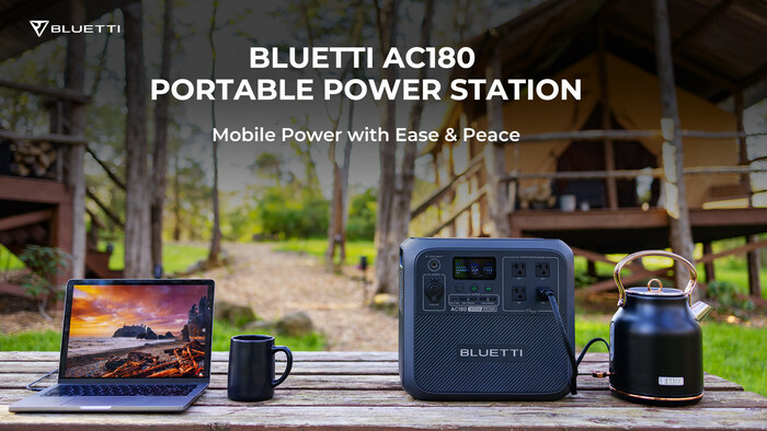 BLUETTI to Release AC180, Another Breakthrough in Portable Power