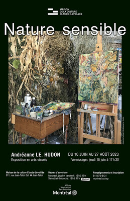 Le monde onirique d'Andréanne Le. Hudon à la maison de la culture Claude-Léveillée