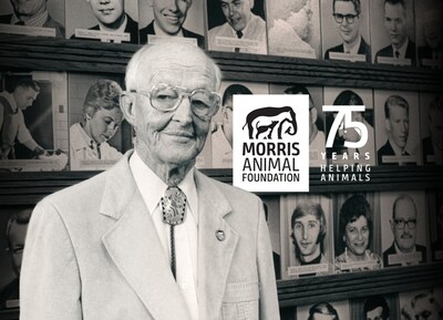 Dr. Mark L. Morris Sr. founded Morris Animal Foundation (originally called the Buddy Foundation) to improve the health and well-being of animals everywhere in 1948.