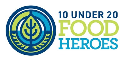 10 Under 20 Food Heroes logo