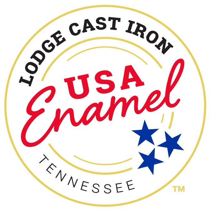 Lodge Made USA Enamel™ Cast Iron Dutch Oven