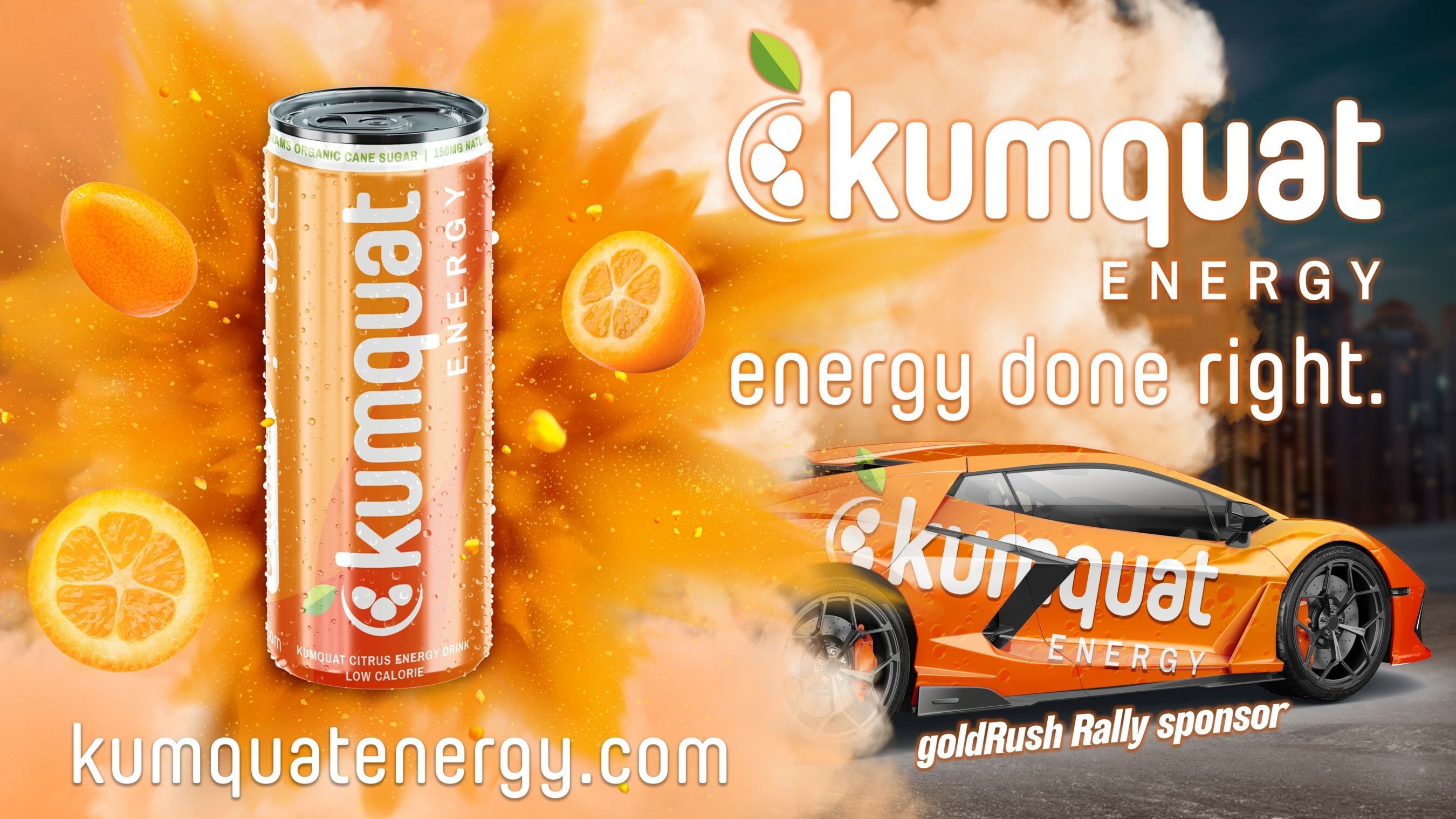Introducing kumquat Energy: Healthy Energy from a LEAF, rather than a LAB!

Proud Sponsor of the goldRush Rally Full Throttle GRXV 2023
