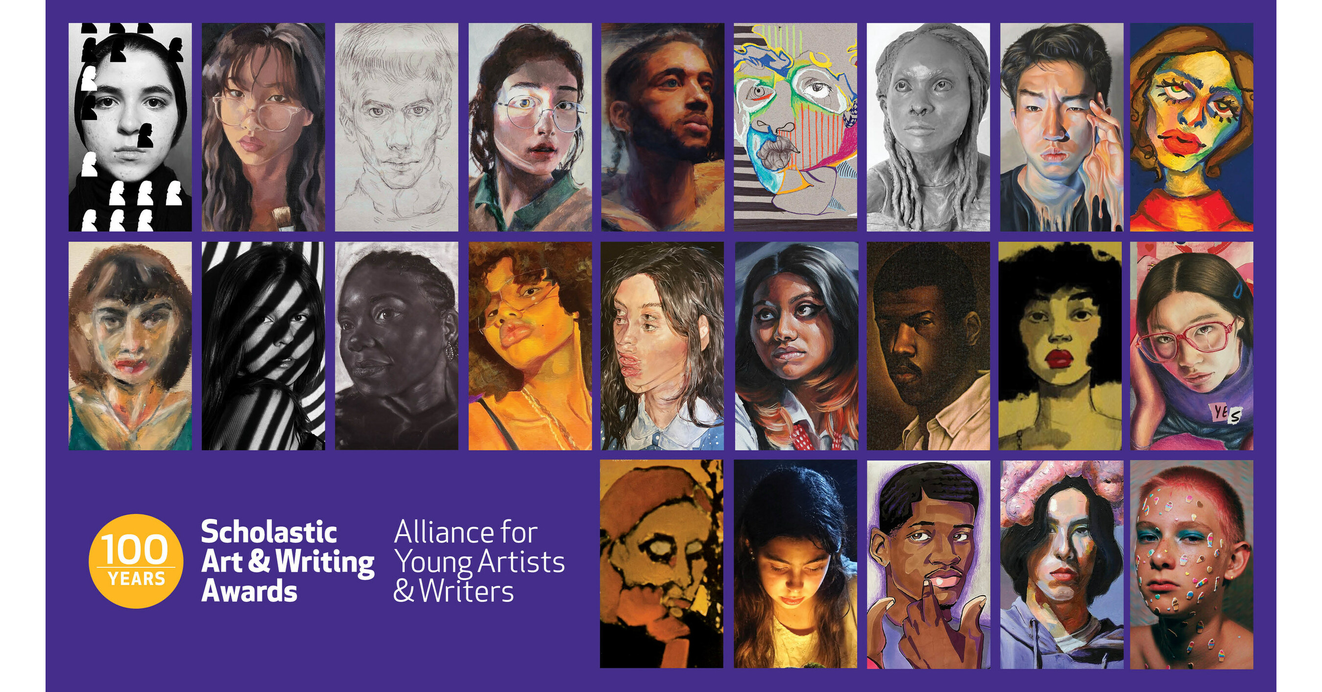 SCHOLASTIC ART & WRITING AWARDS MARKS 100 YEARS OF CELEBRATING YOUNG