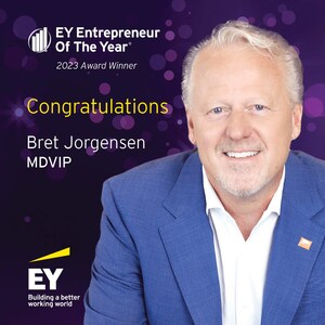 MDVIP Chairman &amp; CEO Bret Jorgensen Wins EY Entrepreneur Of The Year® 2023 Florida Award