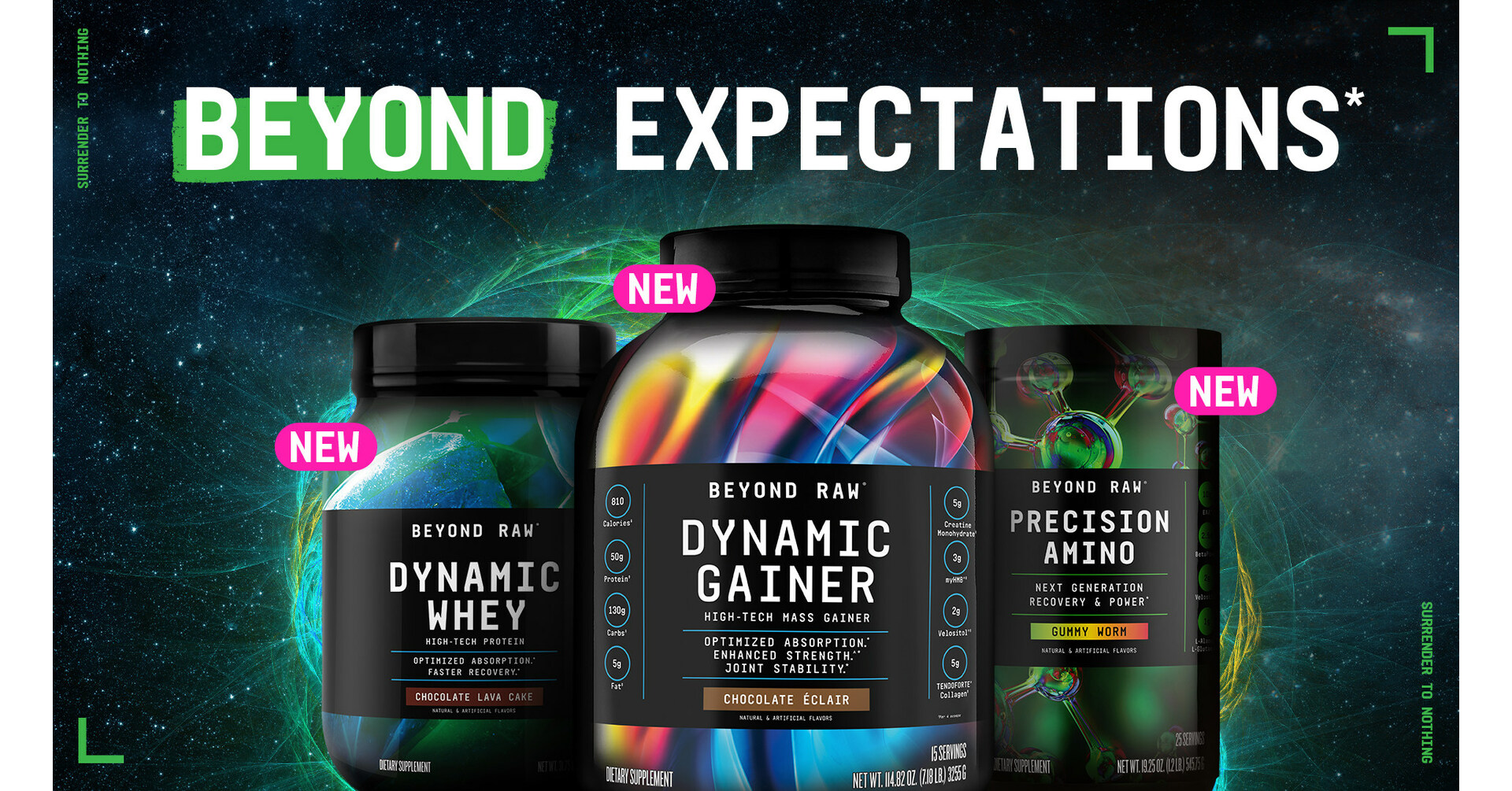 GNC Starts Beyond Raw Week with Three Revolutionary New Product Drops