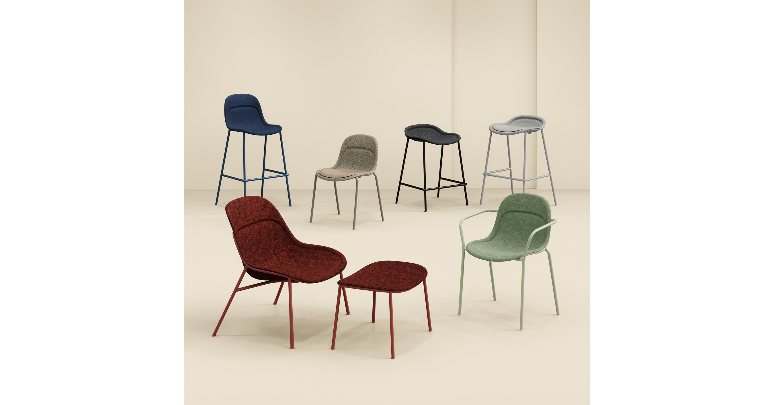 KFI Studios Launches Vale, A Collection of Sustainable Chairs, at NeoCon 2023
