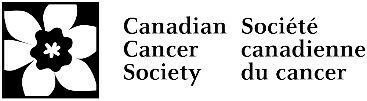 Logo Societe canadienne du cancer (Groupe CNW/Société canadienne du cancer)