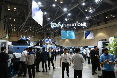 A 14.ª DN Solutions International Machine Tool Fair (DIMF) termina com sucesso após apresentar o futuro das máquinas-ferramentas. (PRNewsfoto/DN Solutions)