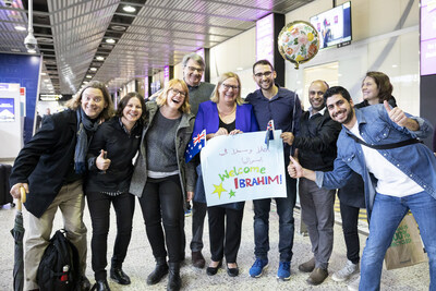 Photos from Talent Beyond Boundaries Beneficiary’s