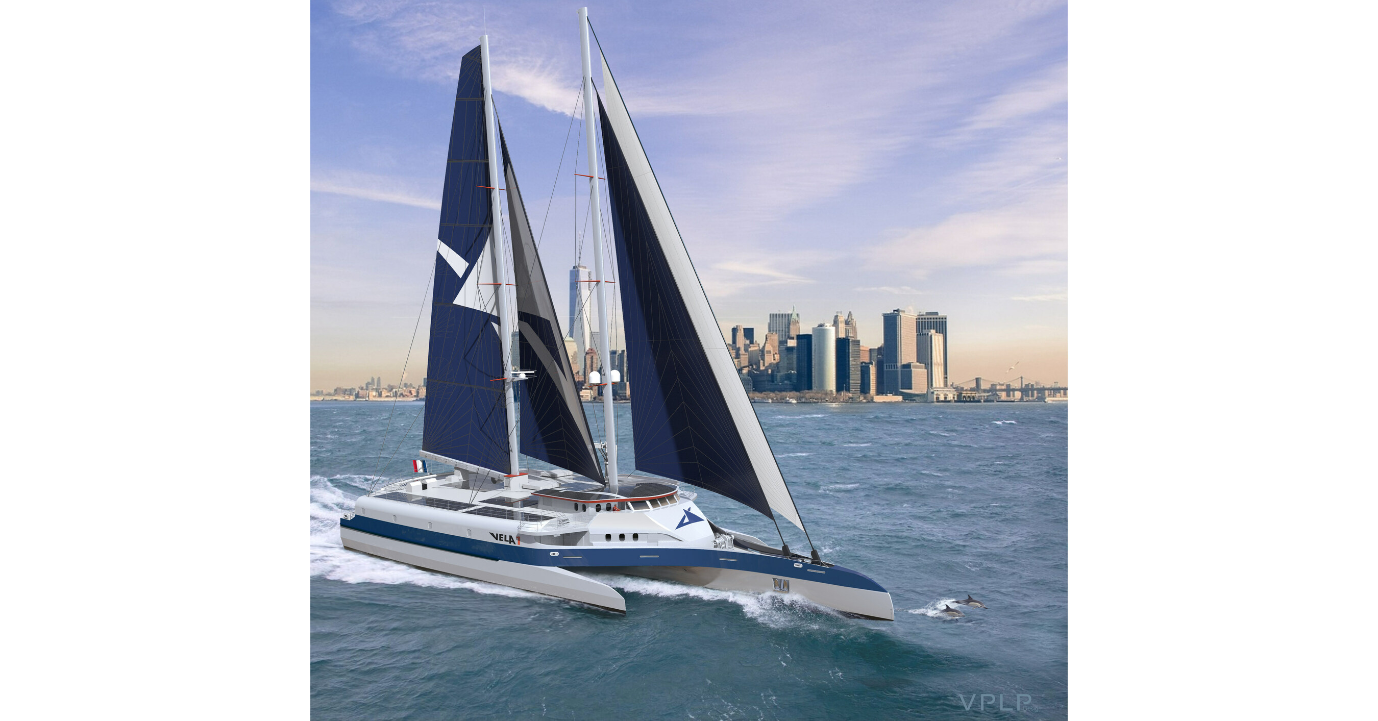 VELA UNVEILS ITS UNIQUE SAILING CARGO TRIMARAN: AN INNOVATIVE SHIP FOR ...