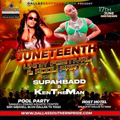 Dallas Southern Pride Announces the 2023 Juneteenth Unity Weekend Celebration, June 16-18