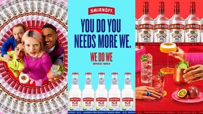 Smirnoff launches new global campaign 'WE DO WE' which champions the power of the collective.