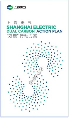 Shanghai Electric revela plano de ação de carbono duplo na Exposição Inaugural de Neutralidade de Carbono em Xangai. (PRNewsfoto/Shanghai Electric)