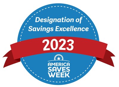 WesBanco Bank has received the 2023 Designation of Savings Excellence Award from America Saves