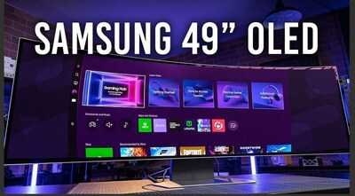 Samsung Odyssey OLED G9 Curved Gaming Monitor