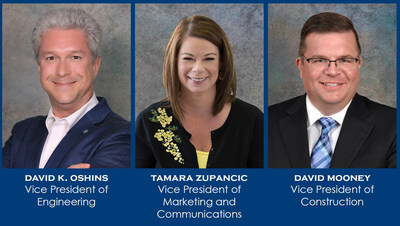 THE AUSTIN COMPANY ANNOUNCES THE ADDITION OF THREE VICE PRESIDENTS