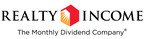 121st Common Stock Monthly Dividend Increase Declared by Realty Income