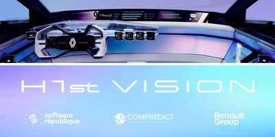 COMPREDICT showcases cutting-edge mobility solutions with the H1st Vision Car at VivaTech 2023.