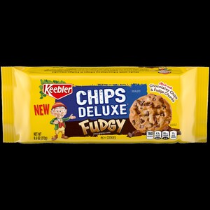 Keebler®'s Classic Chocolate Chip Cookie gets Fudgier with the Launch of the New Chips Deluxe Fudgy