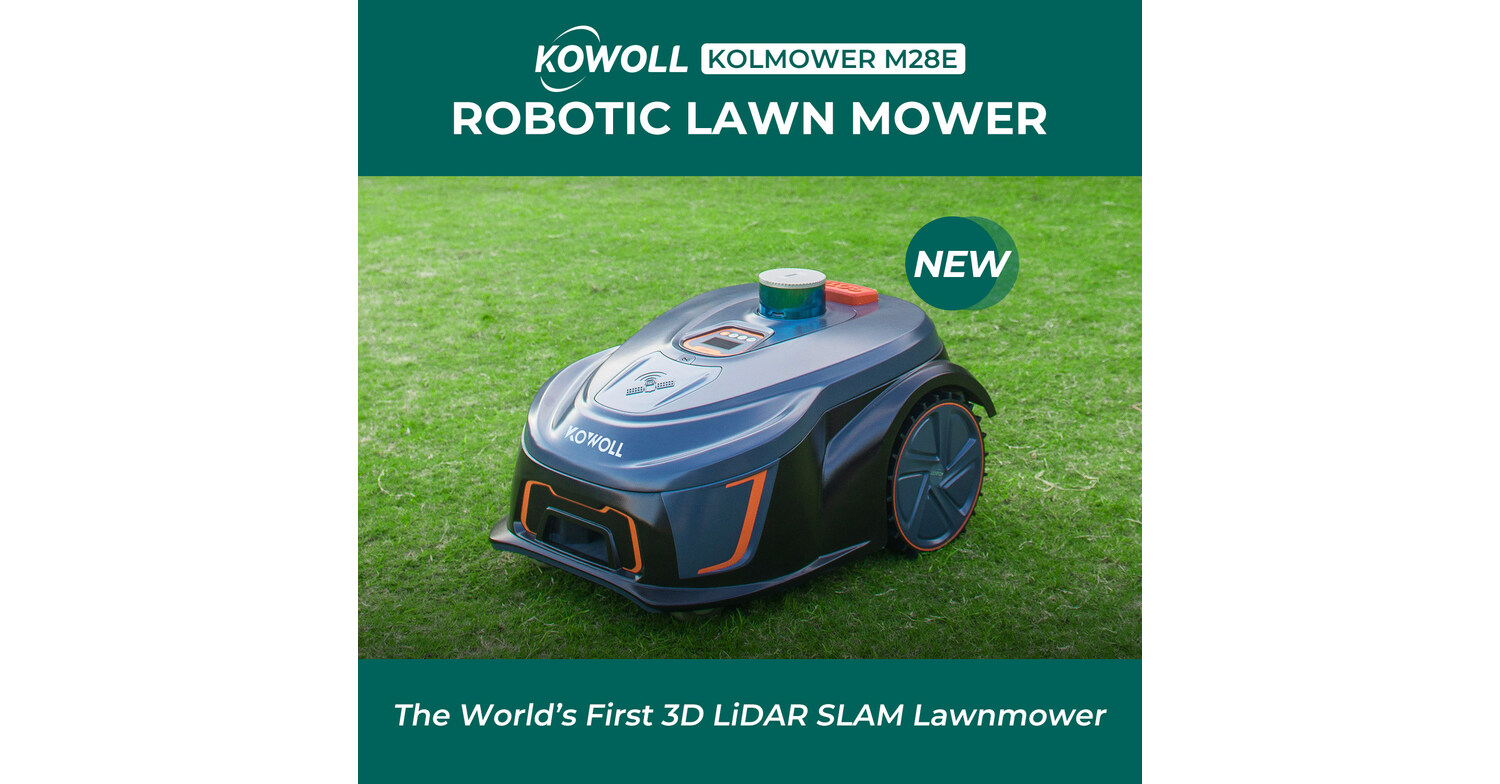 Neuer KOWOLL Kolmower M28E Rasenm&auml;hroboter - Rasenpflege neu definiert