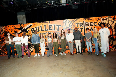 Participants of the UnitedMasters 100-Hour Commitment at the The New New York event by Bulleit Frontier Whiskey