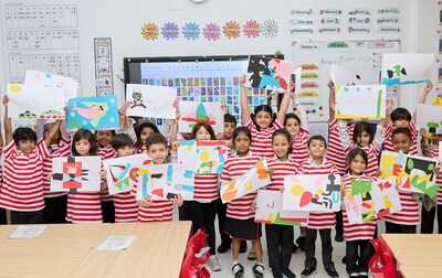 A.R.M. Holding Children's Programme concludes its third edition, reaching more than 9000 students across the UAE. Photo courtesy of Art Dubai.