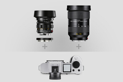 The Leica SL2 Silver Kits with Vario and Summicron Lenses