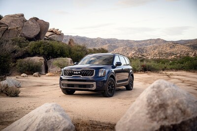 EL KIA TELLURIDE DEL 2023 FUE NOMBRADO “EL VEHÍCULO FAMILIAR FAVORITO” EN EL RALLY DE PRIMAVERA DE LA ASOCIACIÓN DE MEDIOS AUTOMOTRICES DEL MEDIO OESTE (PRNewsfoto/Kia America)