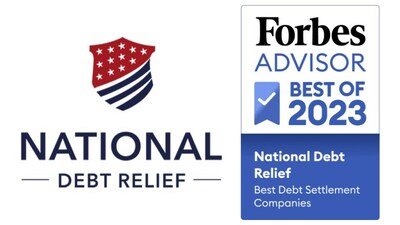 National Debt Relief announces it has achieved the top rating on Forbes Advisor’s Best Debt Settlement Companies of 2023