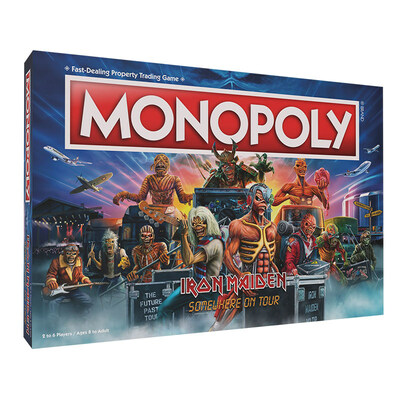 Up the Irons! The Op Games and Iron Maiden Release First-Ever<br />
MONOPOLY®: Iron Maiden Somewhere On Tour Edition